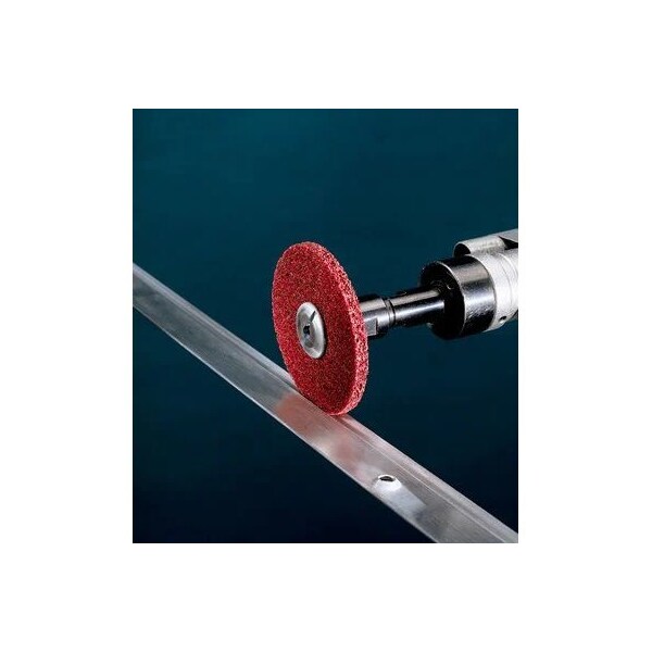 3M ScotchBrite Metal Finishing Unitized Wheel, 6 In X 1/2 In X 1/2 In